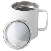 Load image into Gallery viewer, 10oz_Insulated_Coffee_Mug_RH_Angle_Lid_Off_Mockup.png_15745715