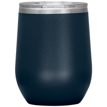 Load image into Gallery viewer, 12oz_Wine_Insulated_Tumbler_12oz_Wine_Tumbler_Navy_Mockup.png_15745921