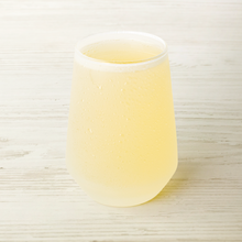 Load image into Gallery viewer, 13oz_Frosted_Wine_Glass_Wine_Filled_Mockup.png_15745930