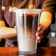 Load image into Gallery viewer, 16oz_Acrylic_Tumbler_Acrylic_Tumbler_Lifestyle_Coffee_02_Mockup.png_15746044