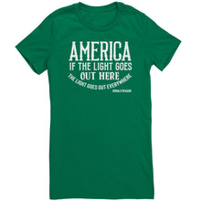 Load image into Gallery viewer, America If The Light Goes Out Here T-Shirt