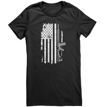 Load image into Gallery viewer, American Flag and Rifle Image