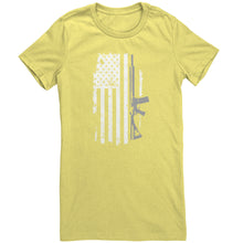 Load image into Gallery viewer, American Flag and Rifle Image