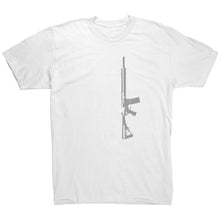Load image into Gallery viewer, American Flag and Rifle T-Shirt
