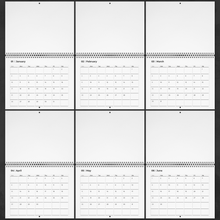Load image into Gallery viewer, Automated_Wall_Calendar_Pages_1-6_-_Small_Mockup.png_15757724