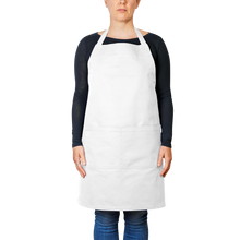 Load image into Gallery viewer, Cotton_Apron_White_Model_Mockup.png_15757528
