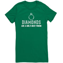 Load image into Gallery viewer, Diamonds Are A Girls Best Friend T-Shirt