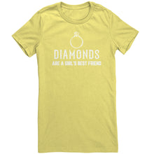 Load image into Gallery viewer, Diamonds Are A Girls Best Friend T-Shirt