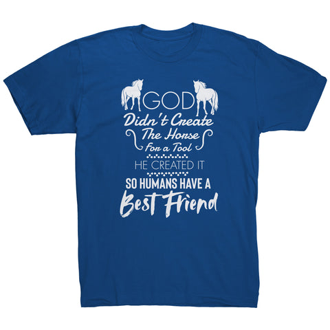 God Didn't Create The Horse For A Tool He Created It So Humans Have A Best Friend