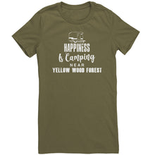 Load image into Gallery viewer, Happiness Is Camping Near Yellow Wood Forest