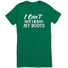 Load image into Gallery viewer, I Can't Find My Boots Dance T-Shirt