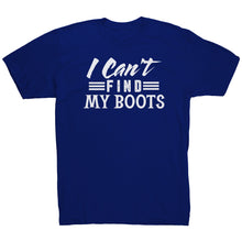 Load image into Gallery viewer, I Can't Find My Boots Dance T-Shirt