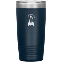 Load image into Gallery viewer, I_came_I_saw_I_knocked_it_over_20oz_Tumbler_Navy_Mockup.png_16101303
