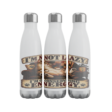Load image into Gallery viewer, Im_Not_Lazy_Im_Conserving_Energy_WaterBottle_3Bottles_Row_Mockup.png_16113463