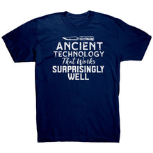 Load image into Gallery viewer, Knife Ancient Technology That Works Surprisingly Well T-Shirt
