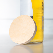 Load image into Gallery viewer, Magnetic_Wooden_Bottle_Opener_Bottle_Lean_Mockup.png_15725597
