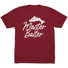 Load image into Gallery viewer, Master_Baiter_T-Shirt__Funny_Fishing_Hu_Cardinal_Mockup.png_16142322