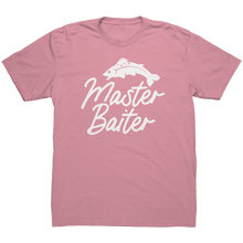 Load image into Gallery viewer, Master_Baiter_T-Shirt__Funny_Fishing_Hu_Light_Pink_Mockup.png_16142329