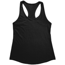 Load image into Gallery viewer, Next_Level_Womens_Racerback_Tank_Black_Mockup.png_15735088