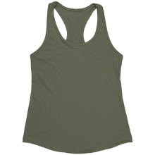 Load image into Gallery viewer, Next_Level_Womens_Racerback_Tank_Military_Green_Mockup.png_15735097