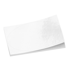 Load image into Gallery viewer, Oval_Sticker_White_WhiteOvalSticker_Stack_H_Mockup.png_15757589