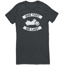 Load image into Gallery viewer, Ride Fast Die Last t-shirt