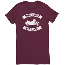Load image into Gallery viewer, Ride Fast Die Last t-shirt
