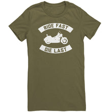 Load image into Gallery viewer, Ride Fast Die Last t-shirt
