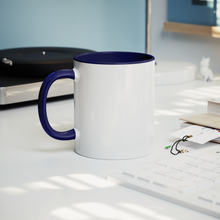 Load image into Gallery viewer, 11oz_Dark_Blue_Accent_Mug_Record_Player_Mockup.png_15745756
