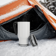 Load image into Gallery viewer, 14oz_Travel_Mug_Tent_Snow_Mockup.png_15745936
