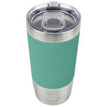 Load image into Gallery viewer, 20oz_Silicone_Wrap_Tumbler_Teal_Angle_Mockup.png_15746213
