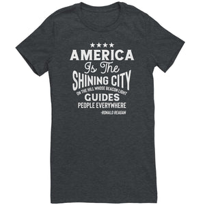 America The Shining City On The Hill T-Shirt