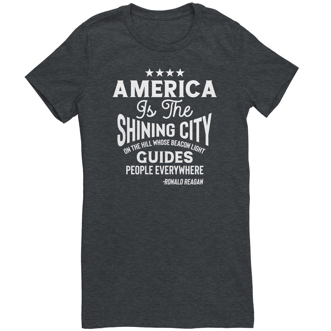 America The Shining City On The Hill T-Shirt