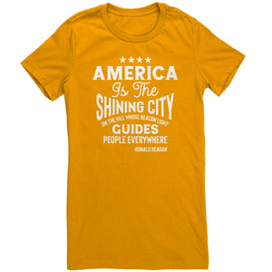 America The Shining City On The Hill T-Shirt