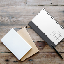 Load image into Gallery viewer, Automated_Desktop_Calendar_Wooden_Table_Mockup.png_15757719
