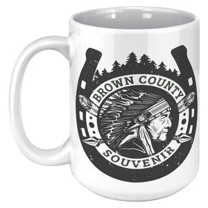 Brown County Souvenir Mug