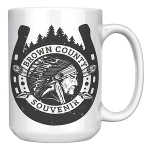 Brown County Souvenir Mug