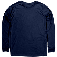 Load image into Gallery viewer, Canvas_Long_Sleeve_Shirt_Navy_Mockup.png_15734750
