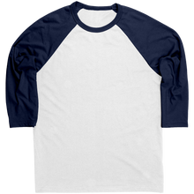 Load image into Gallery viewer, Canvas_Mens_Raglan_Navy_Mockup.png_15734766
