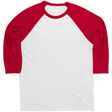Load image into Gallery viewer, Canvas_Mens_Raglan_Red_Mockup.png_15734767
