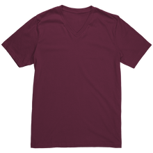 Load image into Gallery viewer, Canvas_Mens_V-Neck_Maroon_Mockup.png_15734790
