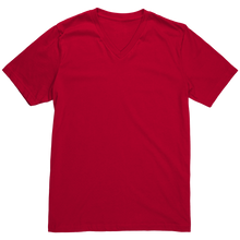 Load image into Gallery viewer, Canvas_Mens_V-Neck_Red_Mockup.png_15734797
