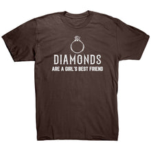 Load image into Gallery viewer, Diamonds Are A Girls Best Friend T-Shirt
