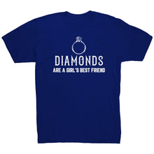 Load image into Gallery viewer, Diamonds Are A Girls Best Friend T-Shirt
