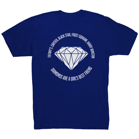 Diamonds Are A Girls Best Friend Tiffany Cartier T-Shirt