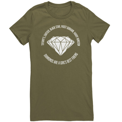 Diamonds Are A Girls Best Friend Tiffany Cartier T-Shirt
