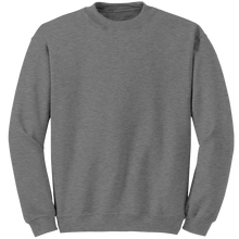 Load image into Gallery viewer, Gildan_Crewneck_Sweatshirt_Graphite_Heather_Mockup.png_15734867
