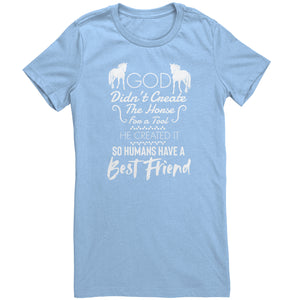 God Didn't Create The Horse For A Tool He Created It So Humans Have A Best Friend
