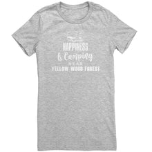 Load image into Gallery viewer, Happiness Is Camping Near Yellow Wood Forest

