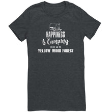 Load image into Gallery viewer, Happiness Is Camping Near Yellow Wood Forest

